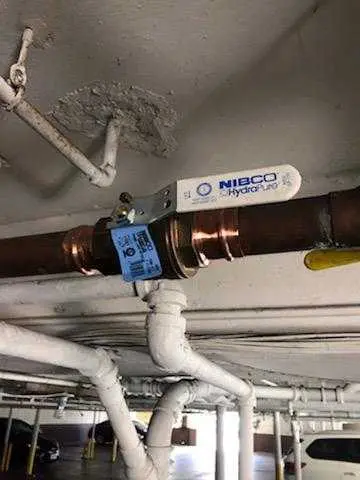 Copper pipe repair and valve work for Water Line Repair in Holiday